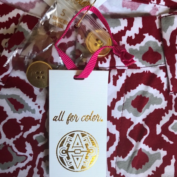 All for Color Brand  Rachel Tailored Shorts - Picture 2 of 5